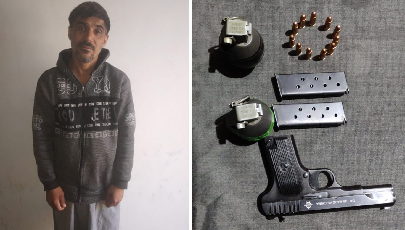 Man arrested for possession of arms, ammunition in J&K’s Kupwara