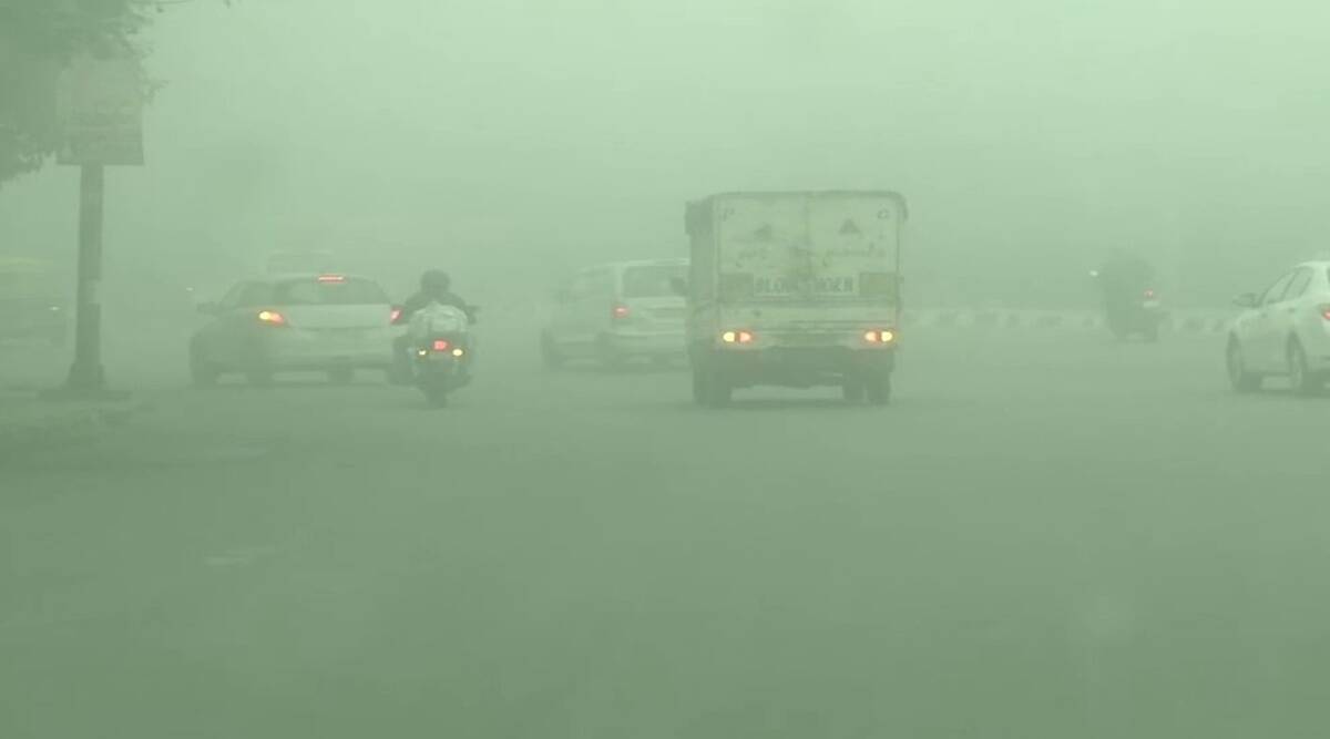 Delhi fog