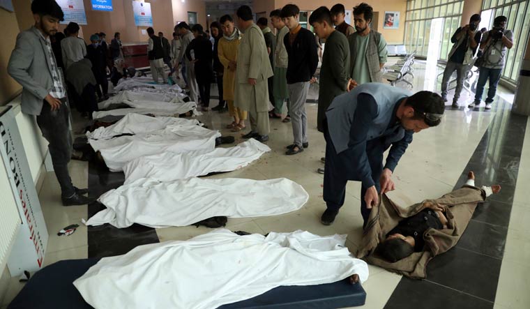 Death toll rises to 43 in suicide bombing at Kabul school