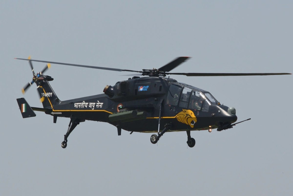 Induction of first made-in-India light combat helicopters
