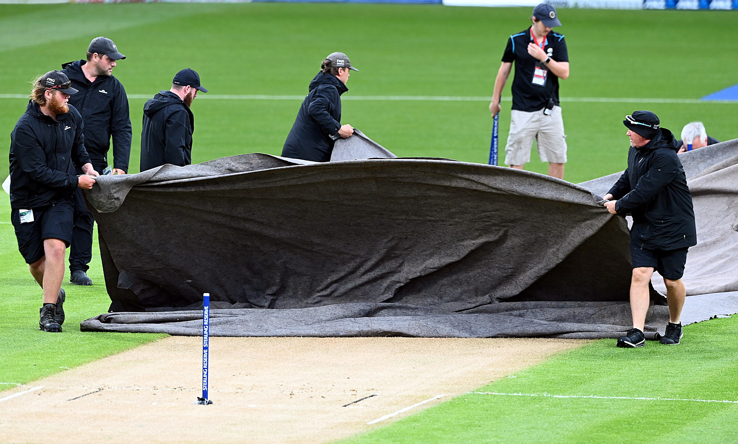 India-NEW ZEALAND second ODI called off due to rain