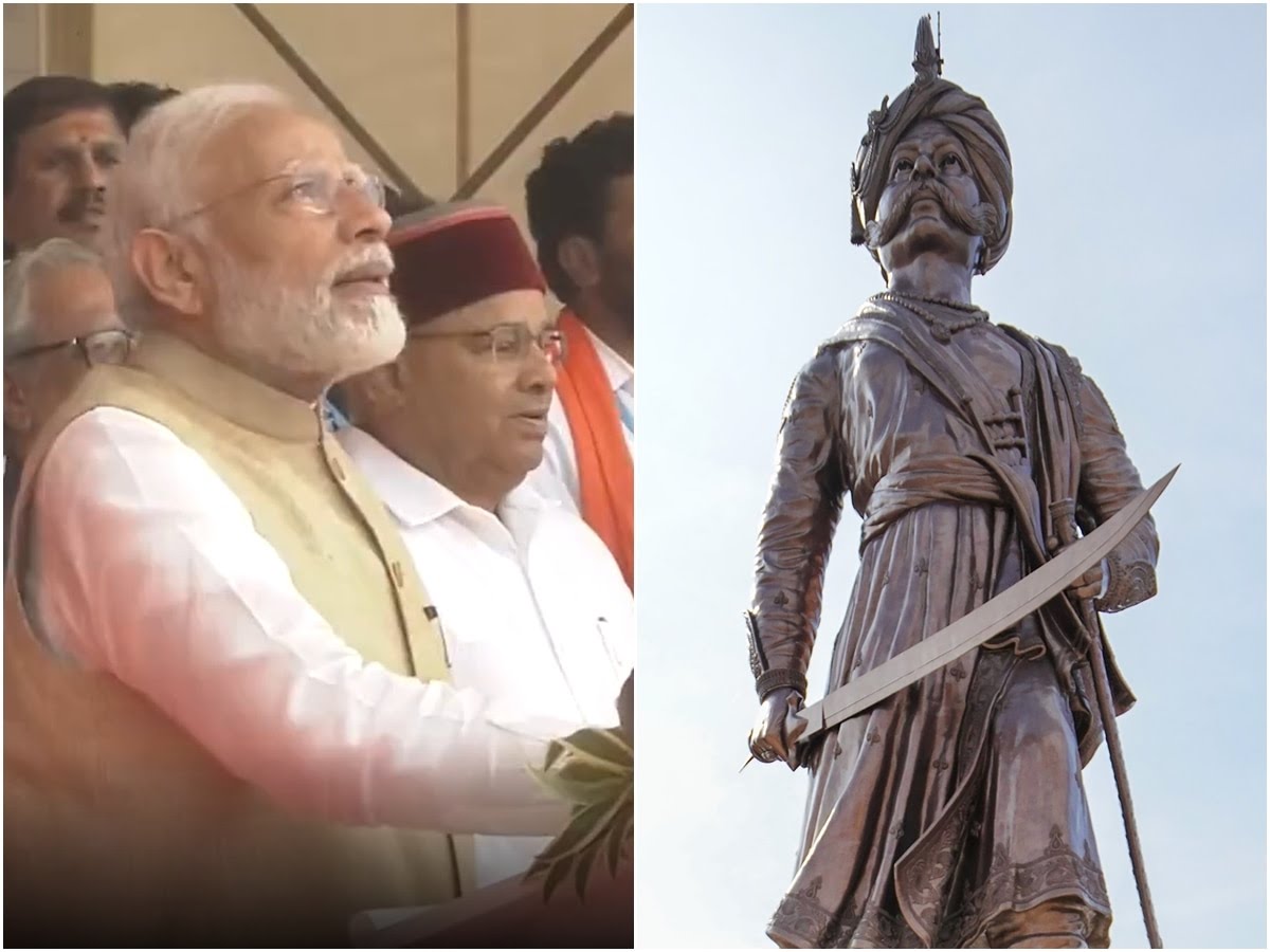 108-foot-tall bronze statue of Bengaluru’s founder Nadaprabhu Kempegowda unveiled by PM Modi