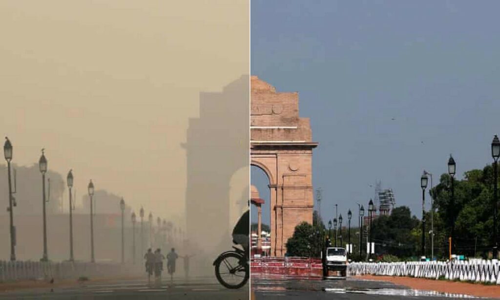 Delhi Air pollution.