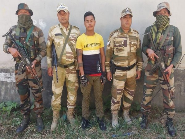 Security forces apprehended active PLA cadre in Jiribam district