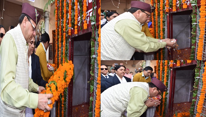 CM Dhami pays tribute to martyrs on Uttrakhand Foundation day