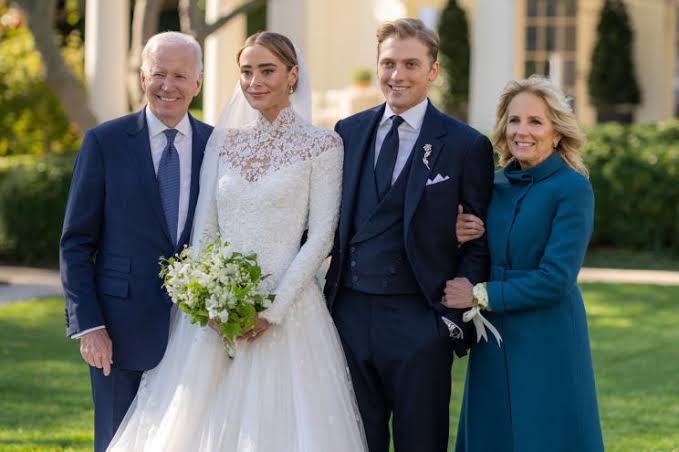 Naomi Biden, Joe Biden’s granddaughter, ties knot in historic White House wedding