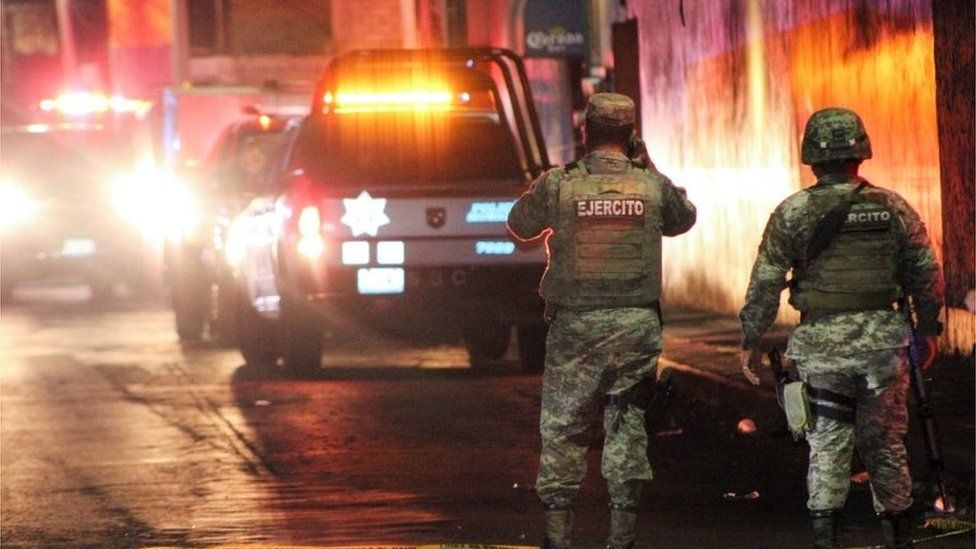 Gunmen open fire in Mexico bar, Nine people killed