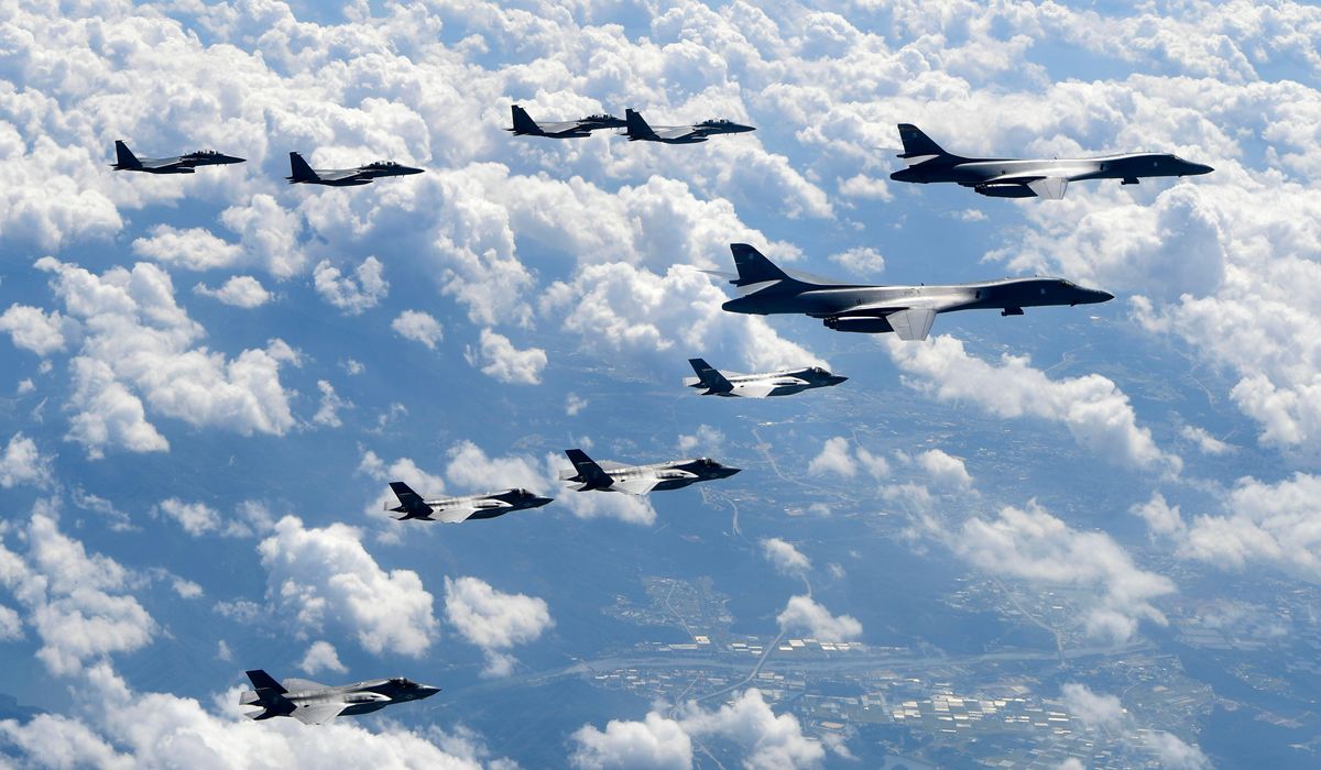 US flies Supersonic bomber amid joint drills against North Korea
