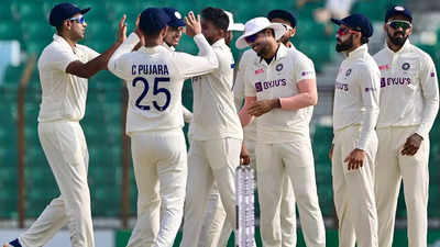 India takes a lead in IND vs BAN test series, scores emphatic 188 runs￼