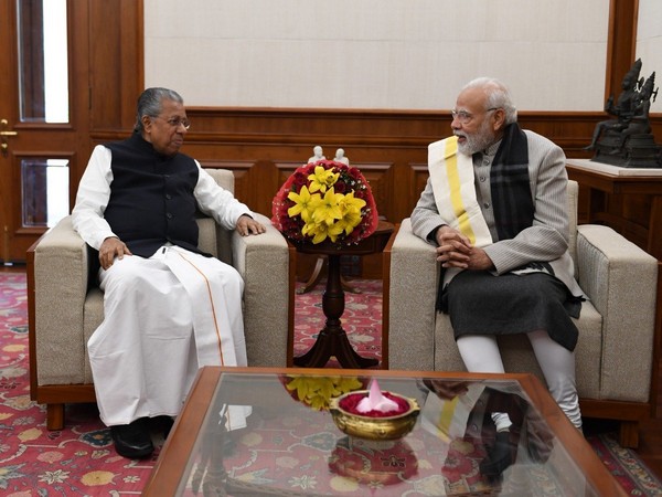Kerala CM Vijayan and PM Modiv