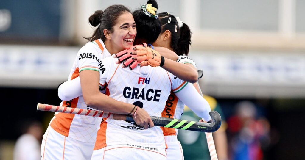 Indian women’s hockey team registers third win, beat South Africa 2-0