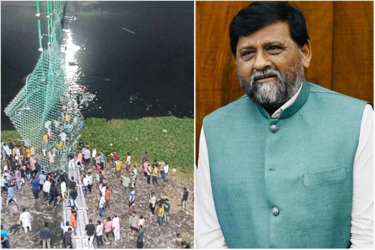 BJP member, who rescued people after bridge collapse, wins from Morbi