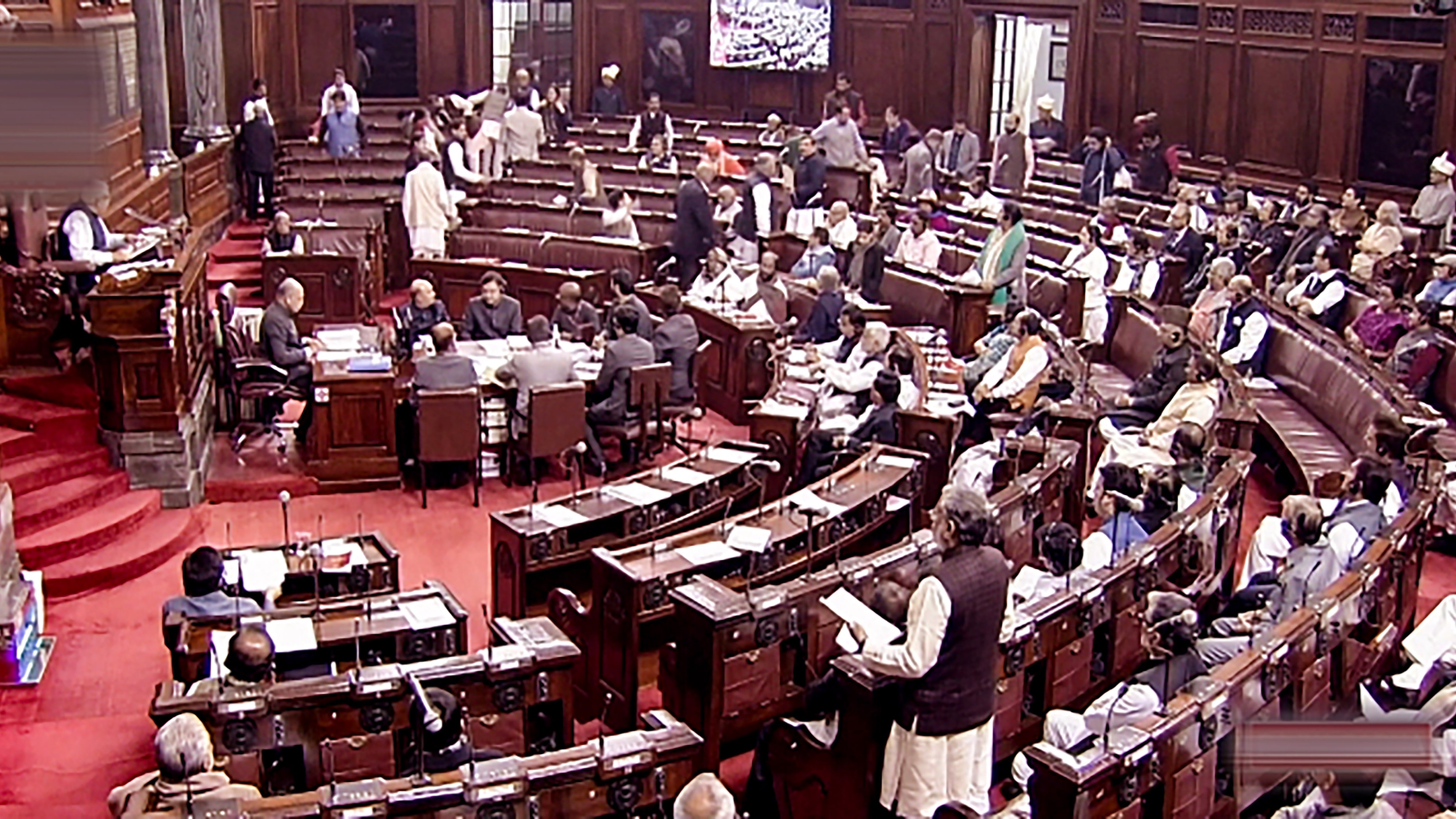 Opposition parties walk out from Rajya Sabha