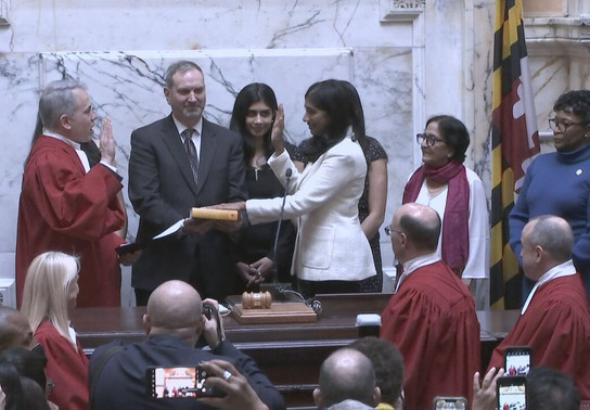 Aruna Miller becomes the first Indian-American to be elected Lieutenant Governor.