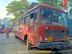 MSTC bus catches fire; no casualty