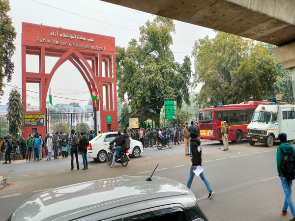 Delhi Police detains four Jamia students for creating ruckus outside campus