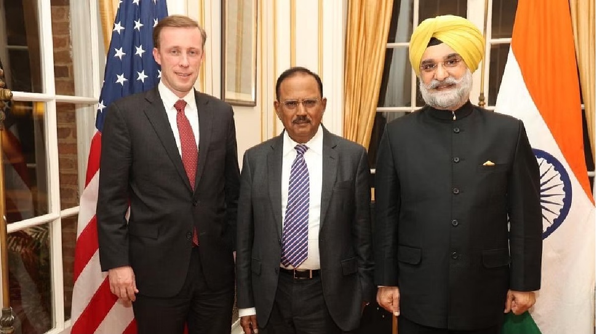 NSA Doval, US counterpart Sullivan participate in ‘special reception’ hosted by Indian envoy Sandhu