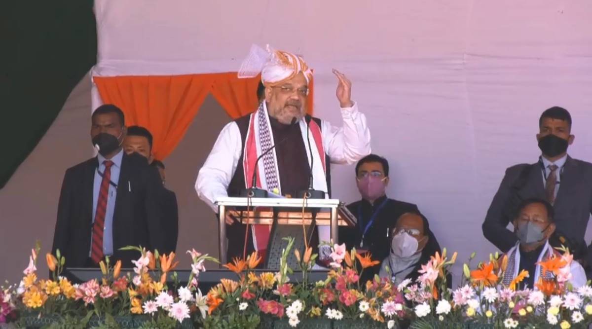 BJP Freed Manipur From Terrorism, Brought Development: Amit Shah