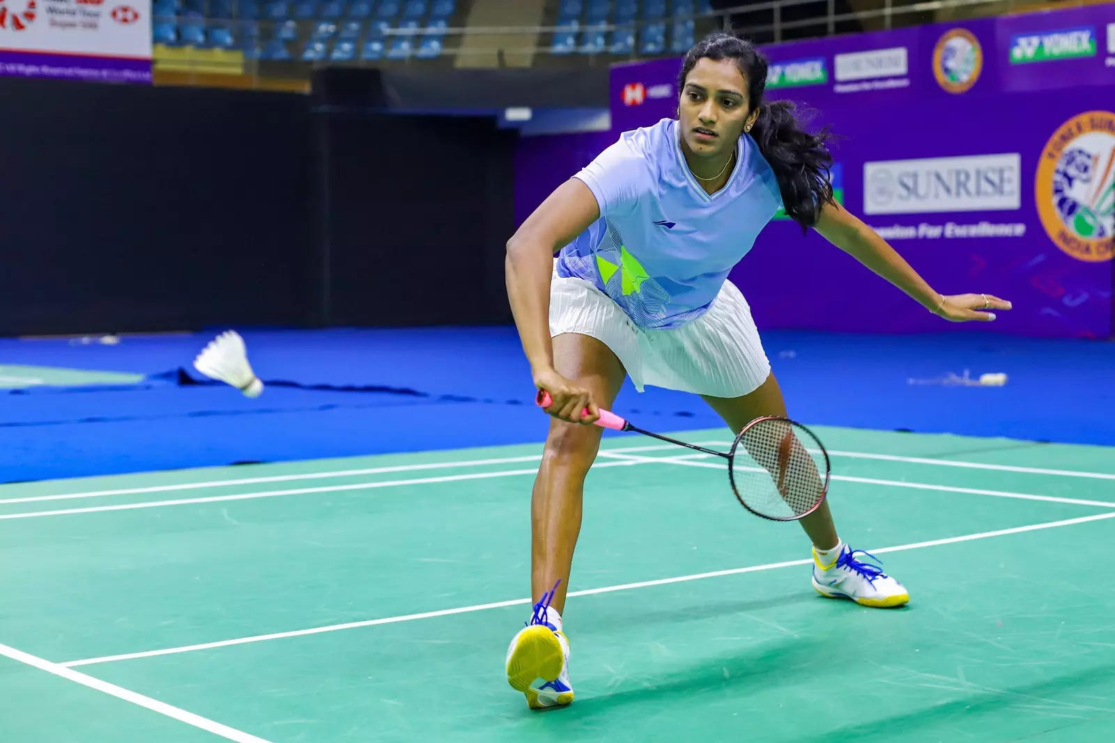 PV SINDHU CRASHES OUT IN OPENING<br>ROUND, LOSES TO CAROLINA MARIN