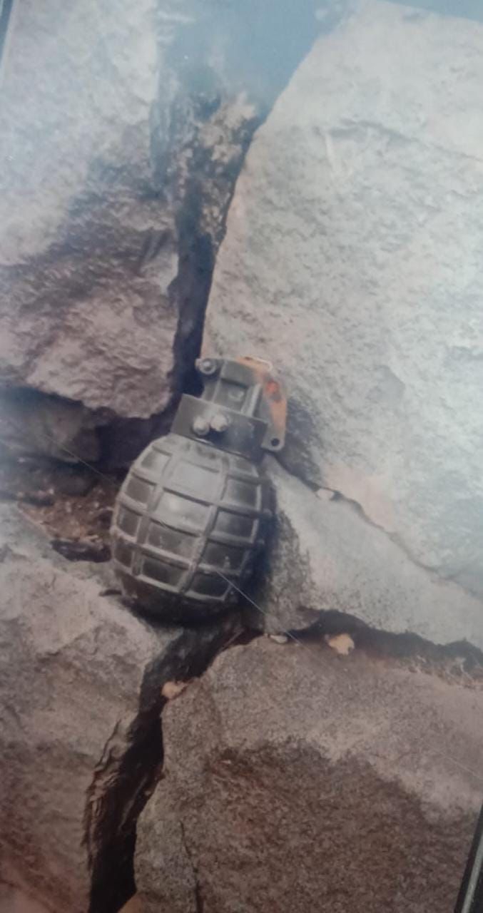 Grenade found near former MLA Chaudhary Akram in Poonch