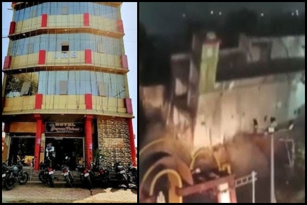 Illegal hotel of Murder accused BJP leader demolished in Madhya Pradesh