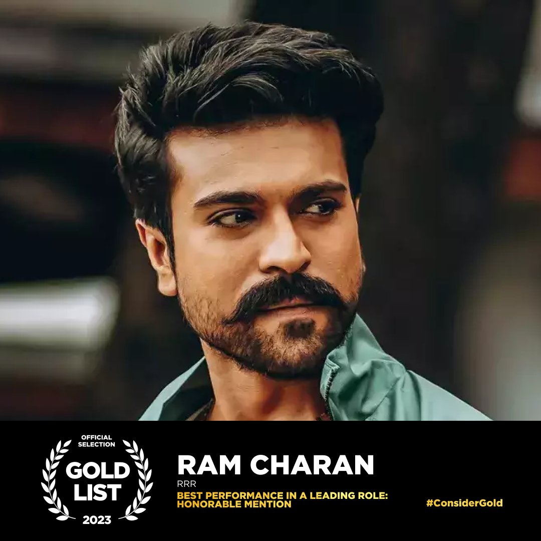 Golden Globes 2023: Ram Charan bagged an Honourable Mention as “Best Performance in a Leading Role”
