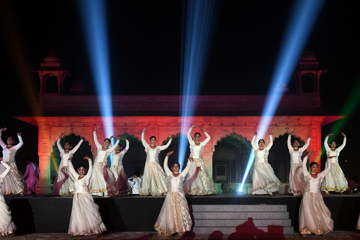 ‘Jai Hind’: Artists perform at the Red Fort