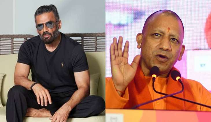 CM Yogi meets Suniel Shetty; urges to end ‘Boycott Bollywood’ trend