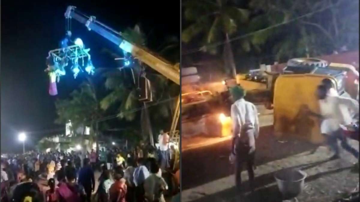 Four Killed, nine injured as crane collapses during temple festival in Tamil Nadu