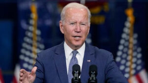 Biden says Putin suspending participation in nuclear arms