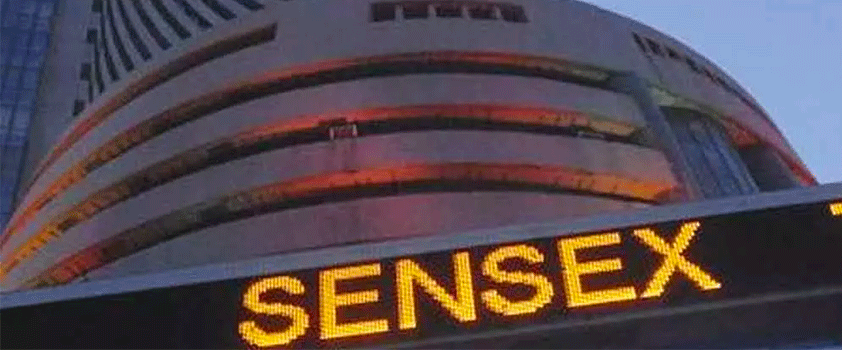 Sensex shows green sign