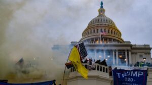 Capitol Riot: Man sentenced to four years in prison for assaulting police