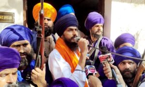 Punjab Police, RAF conduct flag march amid crackdown on Amritpal Singh