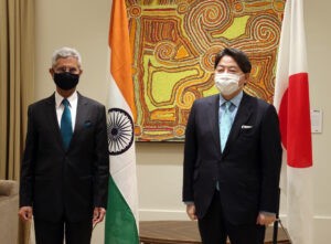 FM Hayashi of Japan arrives in Delhi to participate in Quad Foreign Ministers Meeting