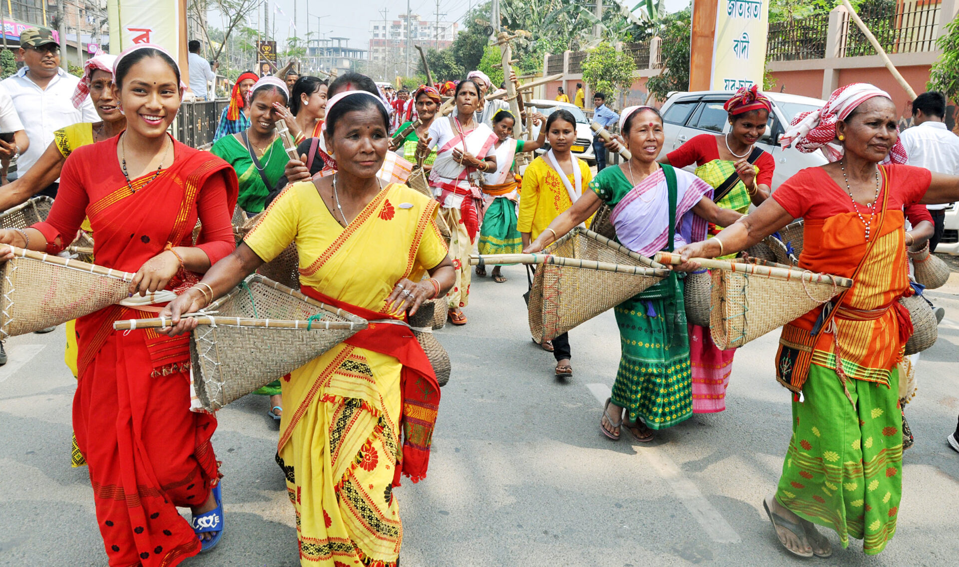 AJYCP supporters take out Cultural Rally on its 45th Foundation Day ...