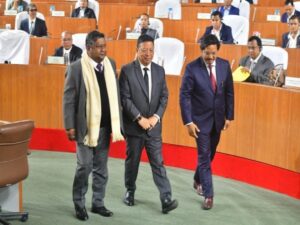 Thomas A Sangma elected as speaker of Meghalaya Assembly