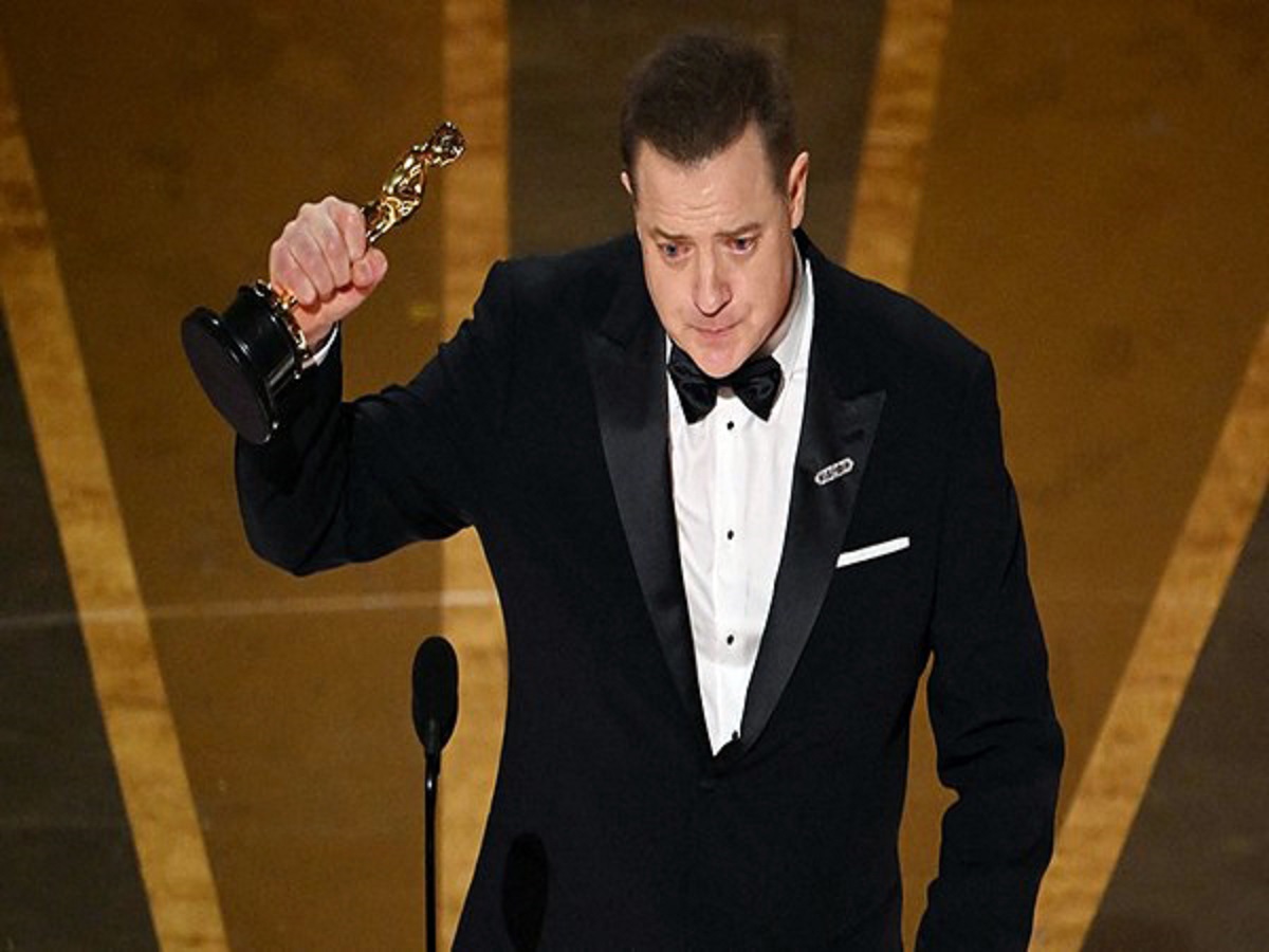Brendan Fraser wins the Oscar for ‘Best Actor’ at the 95th Academy Awards