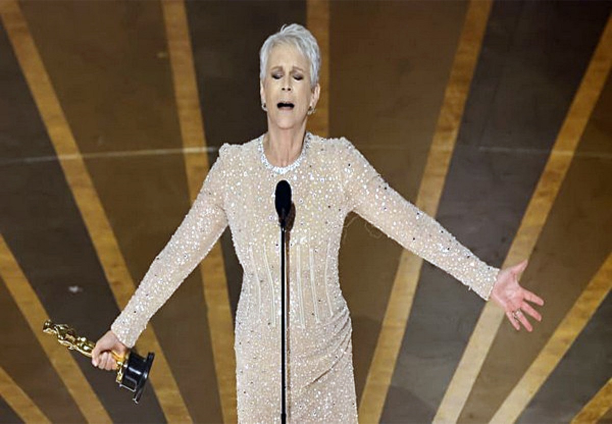 Jamie Lee Curtis wins the Oscar for ‘Best Supporting Actress’ at the 95th Academy Awards