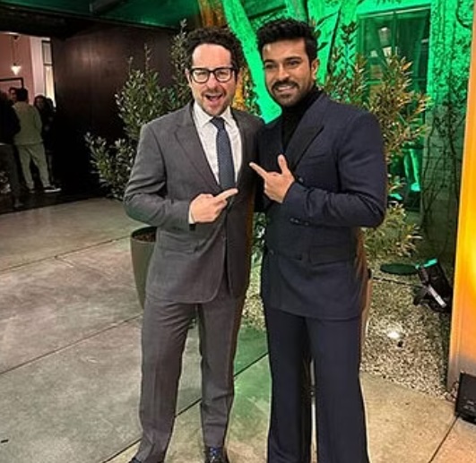 RRR’ actor Ram Charan meets director J J Abrams