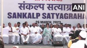 Congress observes day-long ‘Sankalp Satyagraha’ amid Rahul’s disqualification