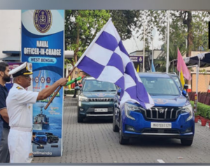 Indian Navy flags off 7,000-km car expedition at NSNIS