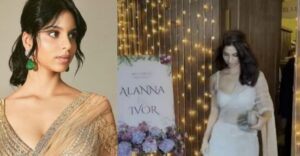 Suhana Khan leaves fans impressed at Alanna Panday’s sangeet ceremony, do not miss her killer smile