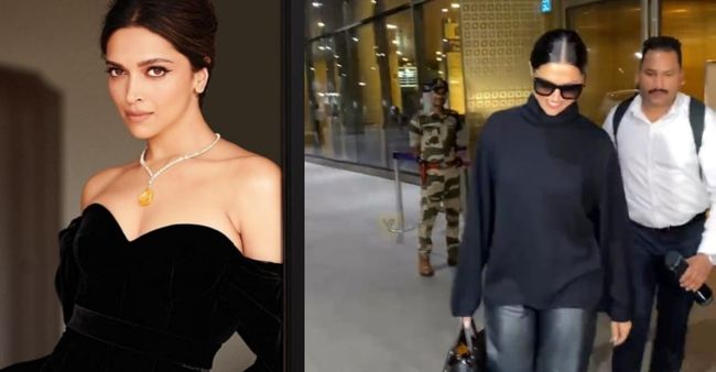Deepika Padukone is a style queen at the airport today as she returns from Oscars 2023, Fans say ‘Queen is back’