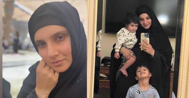 Ahead of Ramadan, Sania Mirza performs Umrah with family