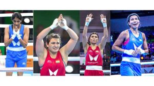 Nitu, Nikhat, Lovlina, Saweety punch their way into the finals