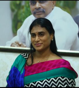 Police detain YSRTP leader YS Sharmila during a rally against the Telangana government.