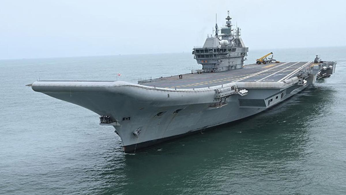 Top military commanders to discuss operations, jointness on board INS Vikrant aircraft carrier in Arabian Sea