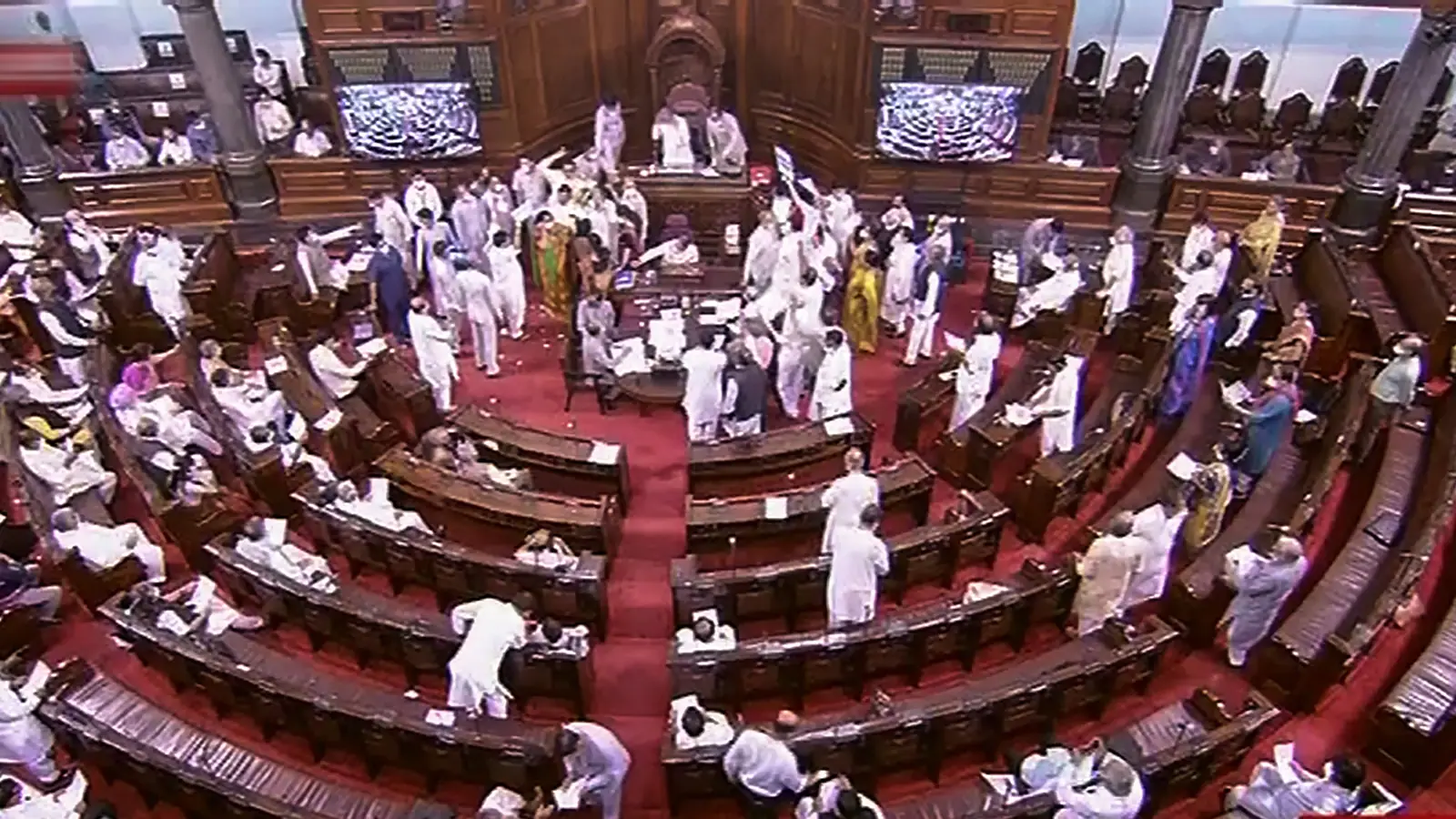 Parliament : Lok Sabha, Rajya Sabha adjourned till 2:00 pm amid disruption