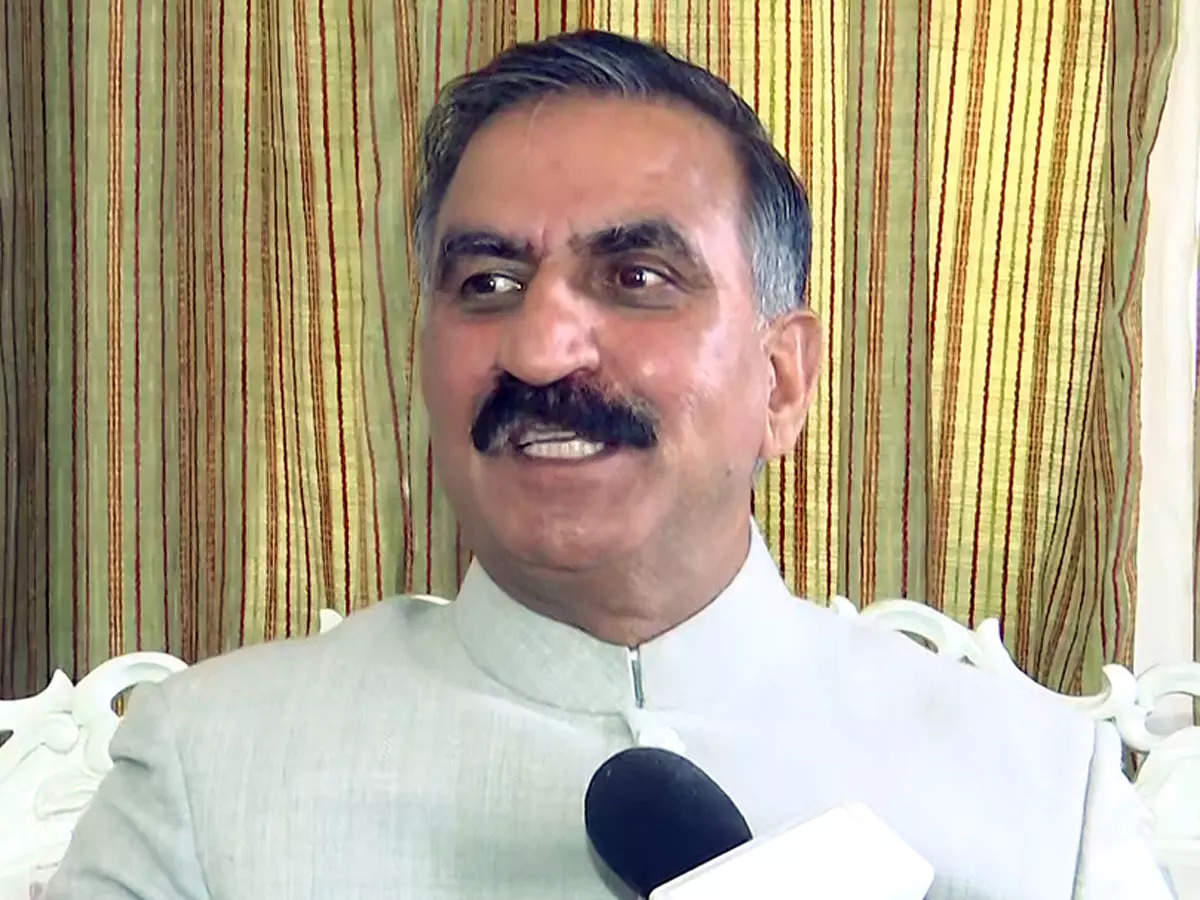Water cess doesn’t violate rights, assures CM Sukhu