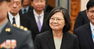 Taiwan President starts U.S. visit as China fumes